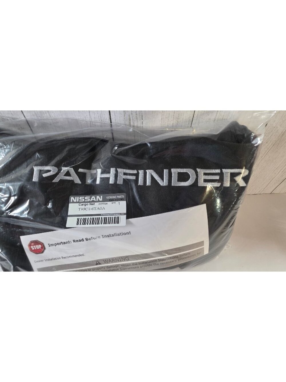 OEM GENUINE NISSAN PATHFINDER  CARGO NET T99C1 6TA0A 2024 TRUNK